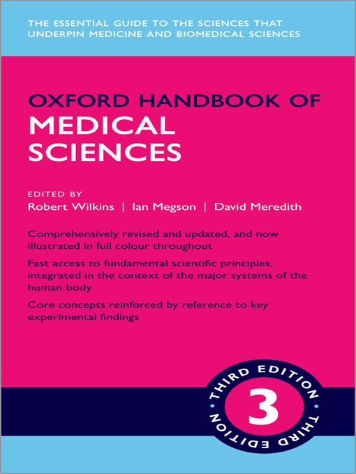 Title details for Oxford Handbook of Medical Sciences by Robert Wilkins - Wait list